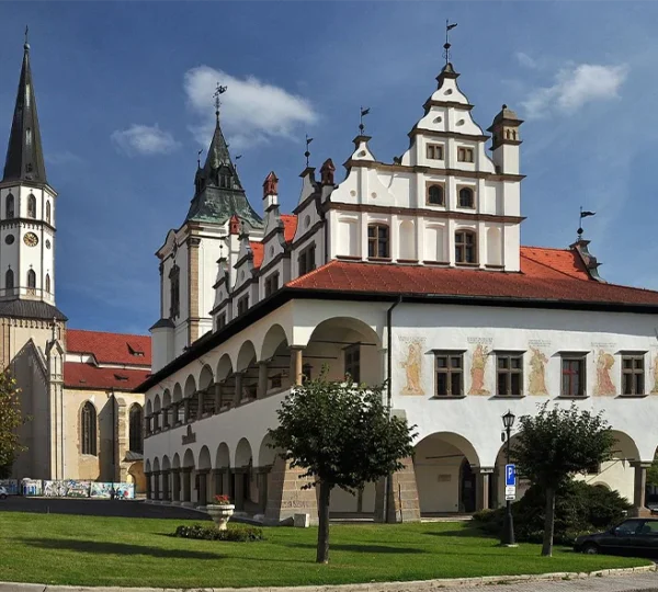 Towh hall in Levoča, UNESCO monument.